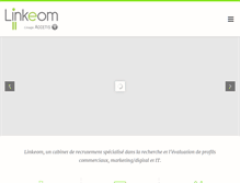 Tablet Screenshot of linkeom.com